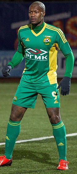 Cissé a Kubany Krasznodar színeiben, 2013-ban