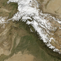 Image 18The snow-covered Himalayas (from Punjab)