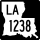 Louisiana Highway 1238 marker