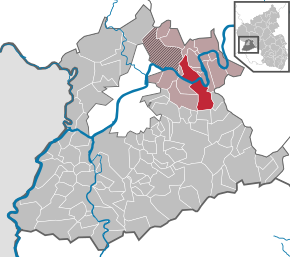 Poziția localității Mehring