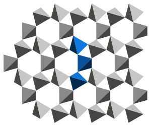 Struktur von Siliciumdioxid