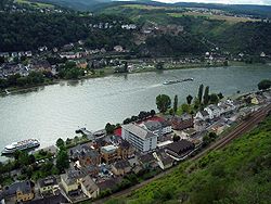 Skyline of Sankt Goar