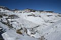 Sneachd air Moteng pass