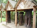 Kurpie beehive at Skansen Kurpiowski