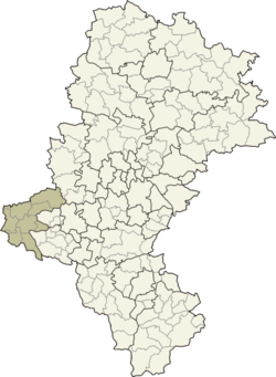 Location within Silesian Voivodeship