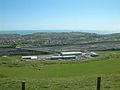 Image 8 Credit: StephenDawson The Channel Tunnel terminal at Cheriton near Folkestone in Kent, from the Pilgrims' Way on the escarpment on the southern edge of Cheriton Hill, part of the North Downs. More about the Channel Tunnel... (from Portal:Kent/Selected pictures)