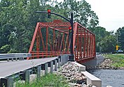 Delhi Bridge within Delhi Metropark