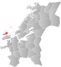 Localisation de Frøya