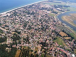 Aerial view of Zingst