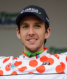 Simon Yates Tour of Alberta -kilpailussa 2014.