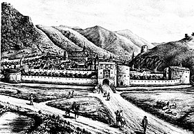 Cetatea Brașovului în jurul anului 1689