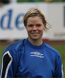 Christine Colombo Nilsen spilte her 2005–09. Foto: Jarle Vines (2007)