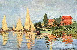 Claude Monet - Regatas em Argenteuil