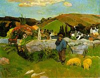 Paul Gauguin, The Swineherd, 1888