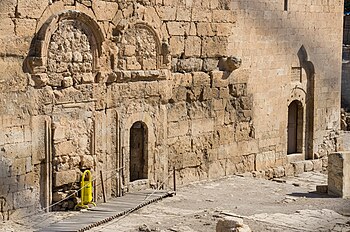 Ruinen der Sankt-Jakobskirche in Nusaybin, dem früheren Nisibis