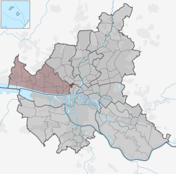 Stadsdelen Sternschanze i stadsdelsområdet Hamburg-Altona.