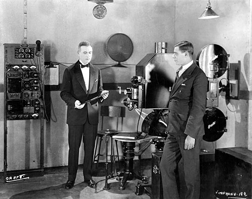 Imagen del sistema de registro disco a disco Vitaphone.