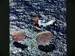 Splash-down capsule Casper van Apollo 16