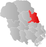 Notodden within Telemark