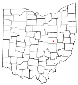 Vị trí trong Quận Coshocton, Ohio