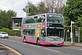 Image 58A First Glasgow Alexander Dennis Enviro400 double-decker bus in Glasgow, Scotland (from Double-decker bus)