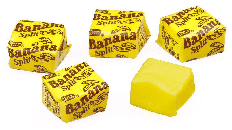 Banana Split candies