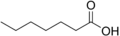 homonorleucine (n-Pentyl side-chain, heptanoic acid shown)