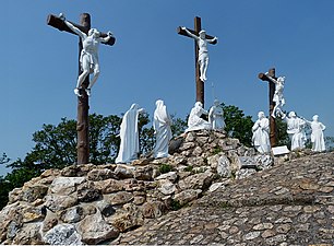 Calvary of Pontchâteau, Morbihan, France.