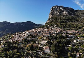 The old village of Saint-Jeannet