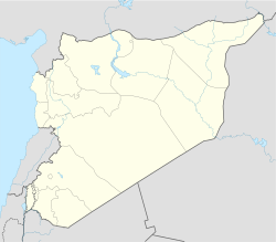 Location map Syria is located in Syria