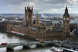 Palais de Westminster de Londres (1840-1860).