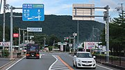 国道27号との分岐 京都府船井郡京丹波町蒲生