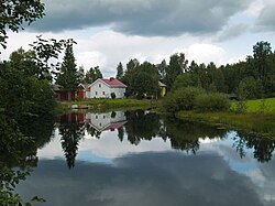 Jokinäkymä Kihniänkylän Kalakoskelta.