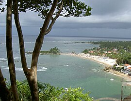 Morro de São Paulo, na ilha de Tinharé, no município de Cairu.