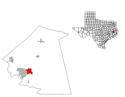 Location of Livingston, Texas