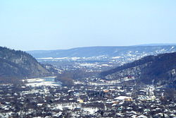 View of the town