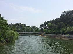 魚形山ダム湖