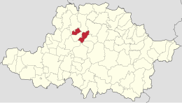 Zărand – Mappa