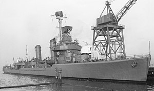 эсминец USS Doyle (DD-494) типа «Гливс»