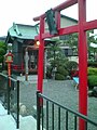 弁才天を祀った神社 静岡県沼津市 （この地域では浮島沼があったことから弁才天信仰が盛んであった）