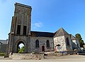 Église Sainte-Brigitte-et-Saint-Georges, vue extérieure d'ensemble.