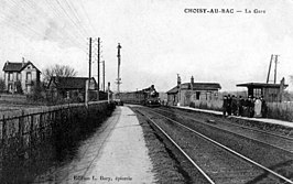 Station Choisy-au-Bac omstreeks 1900