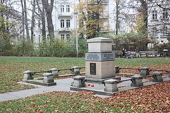 Józef Poniatowski memorial in Leipzig