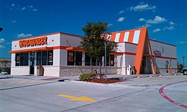 Whataburger restaurant in Frisco, Texas