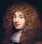 Portrait of Christiaan Huygens