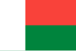 Description de l'image Flag of Madagascar.svg.