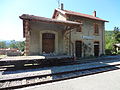 Bahnhof Mézel-Châteauredon der Bahnstrecke Nizza–Digne-les-Bains