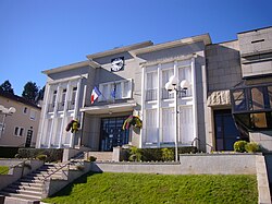 Skyline of Le Palais-sur-Vienne