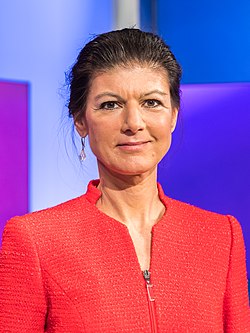 Sahra Wagenknecht vuonna 2023.