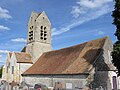 L'église, vue septentrionale.